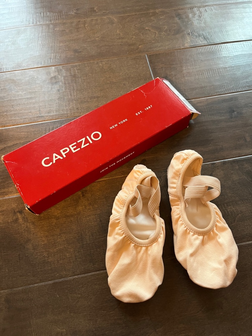 New Capezio Hanami Girls Ballet Shoes 6M